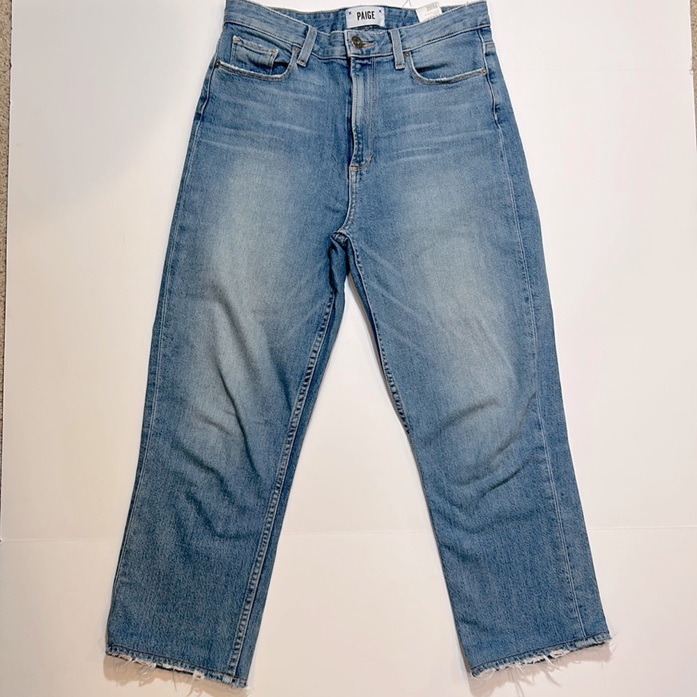 Paige denim high rise Sarah straight